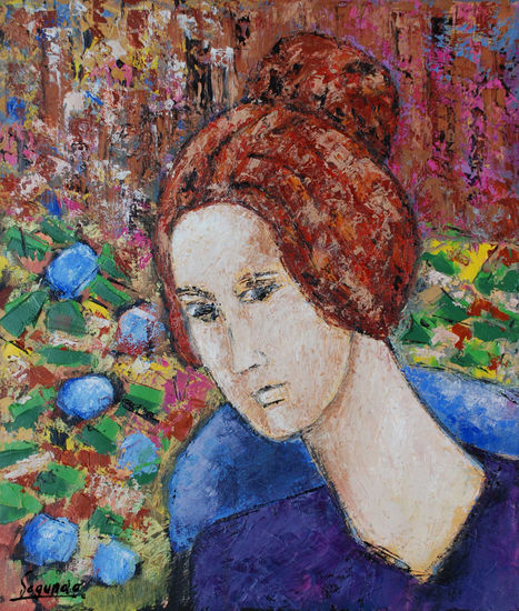 MARIBEL Oil Canvas Figure Painting