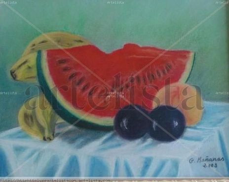 Sandia y otras frutas.