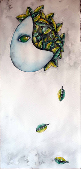 eclipse de otoño Watercolour Paper