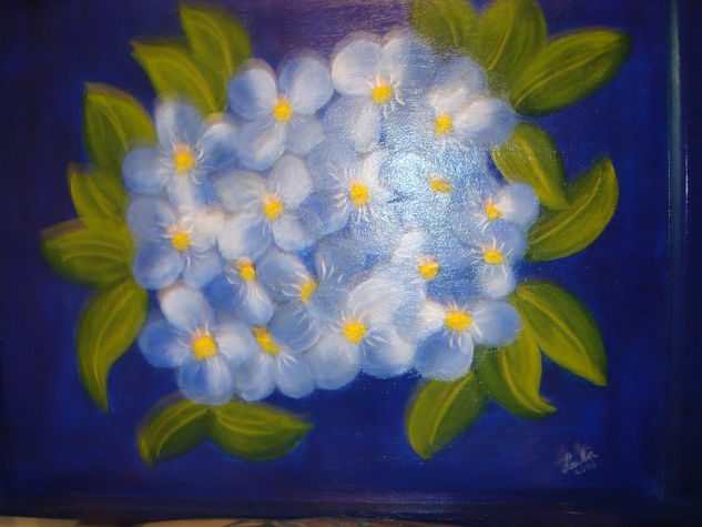 FLORES Oil Canvas Floral Painting