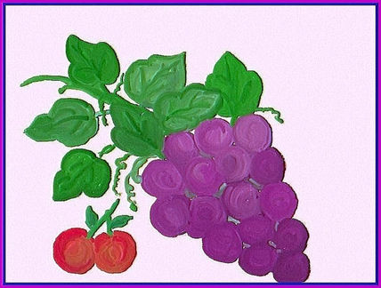 Uvas y ceresas