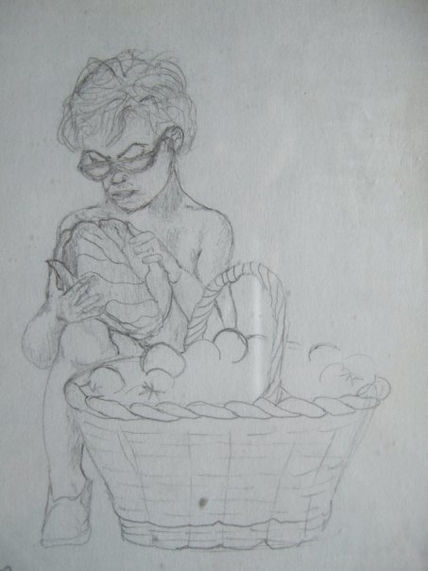 L'hort (detall Glòria)