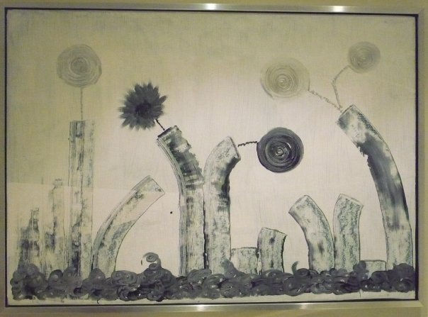 Ruina Oil Canvas Landscaping