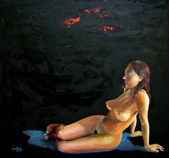 Desnudo 2 Oil Canvas Nude Paintings