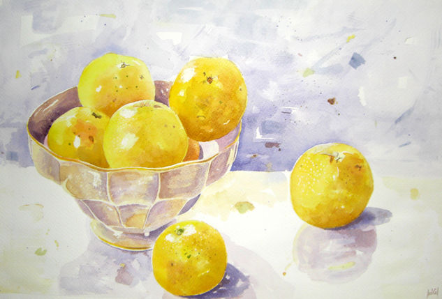 pomelos Watercolour Paper Still Life Paintings