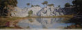 Laguna al pie del Simancor.
