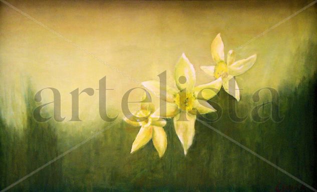 Flores Oil Canvas Floral Painting