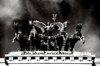 Cuadriga de caballos