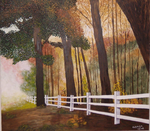 Ilusión Oil Panel Landscaping