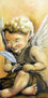 Angelito y pluma