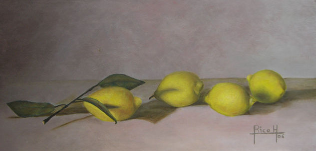 Limones Oil Canvas Landscaping