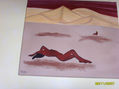 desnudo en el desierto