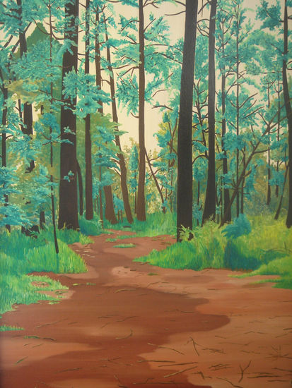 Bosque Oil Canvas Landscaping