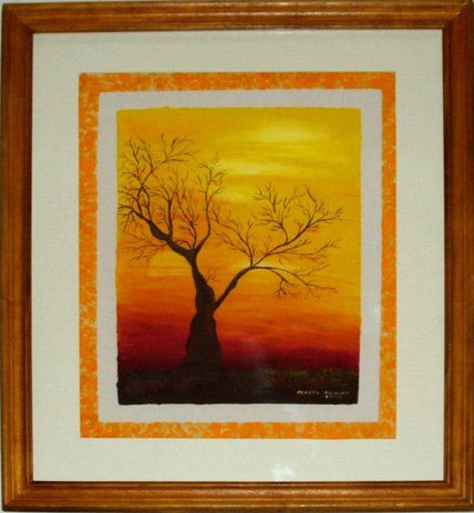 Atardecer en Africa