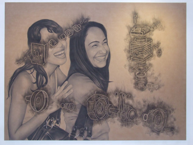 HERMANAS Charcoal