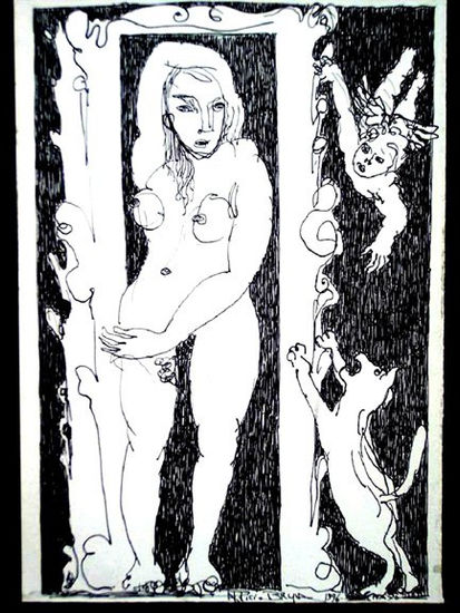 Portal III Tinta Papel Desnudos