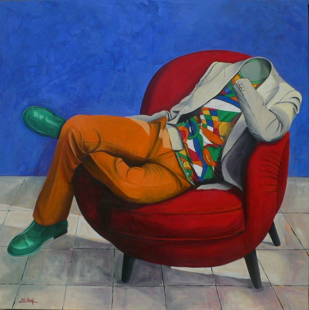 sillón rojo (Red Armchair)