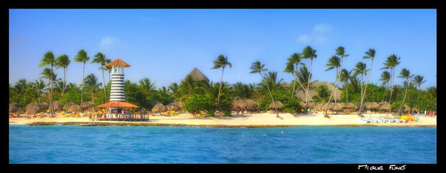 Playa Hacienda Dominicus - Bayahibe Viajes Color (Digital)