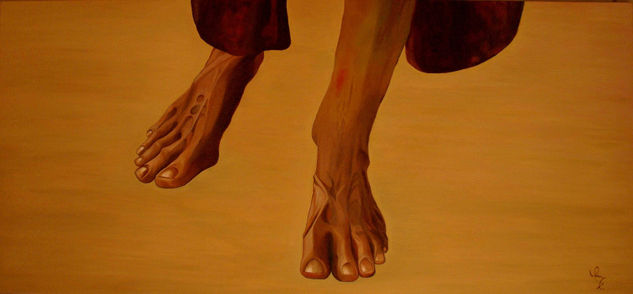 «Ancho es el camino» Oil Canvas Others