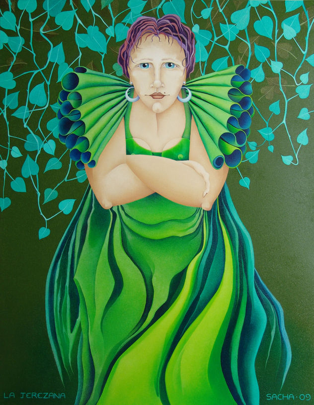 La Jerezana 2009 (57.5 x 45)