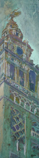 giralda verde Oil Canvas Landscaping