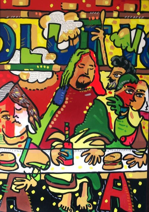 LA PENULTIMA CENA PANEL 2