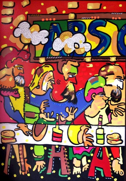 LA PENULTIMA CENA PANEL 1