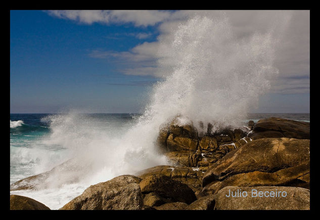 La fuerza del mar Naturaleza Color (Digital)