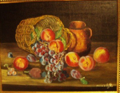 BODEGÓN ANTONIO SYR 4 Oil Canvas Still Life Paintings