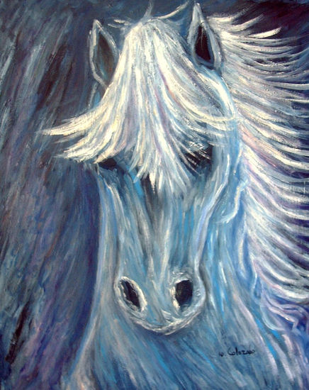 CABALLO AZUL 