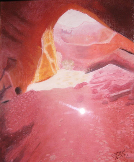 Cueva en la mina Pastel Card Landscaping