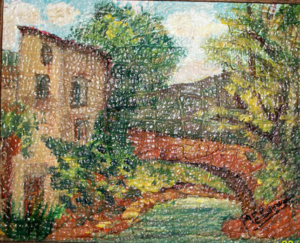 Puente y casa vieja