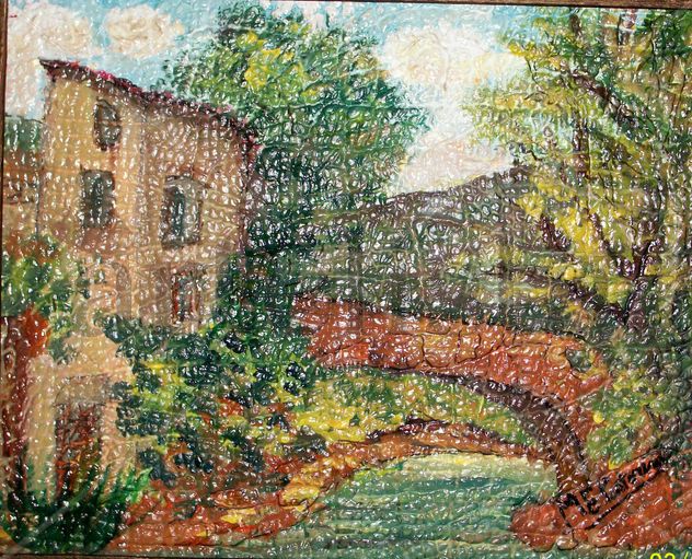 puente y casa vieja