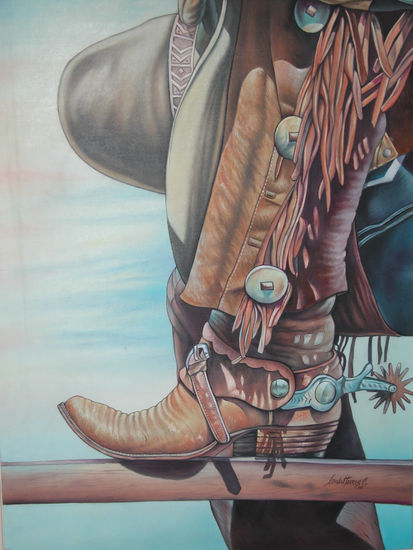 Vaquero Oil Canvas