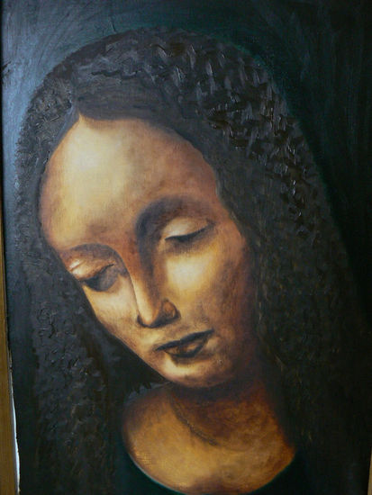 la virgen Óleo Lienzo Retrato