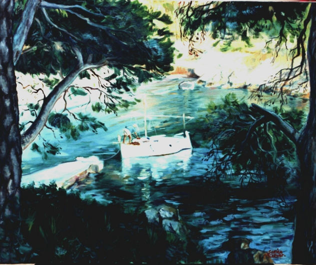 Llaut pescador en C.Pinar