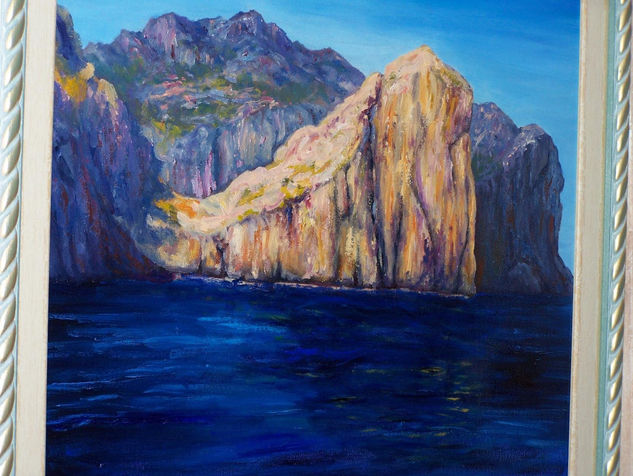 ROCAS Oil Canvas Marine Painting