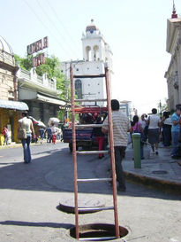 Escalera a la catedral