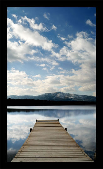 Panoramicas Naturaleza Blanco y Negro (Digital)