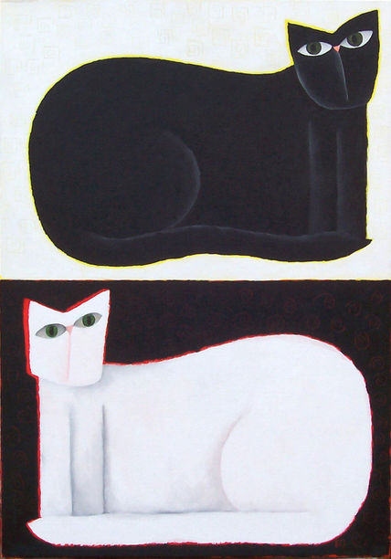 Gato branco, gato...