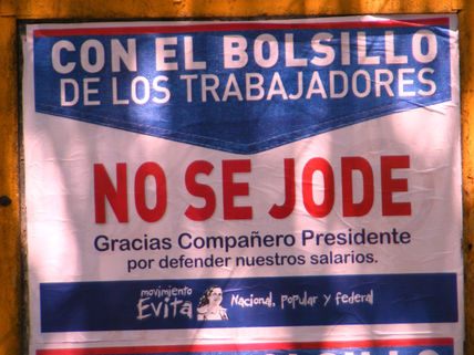 Campaña política en...
