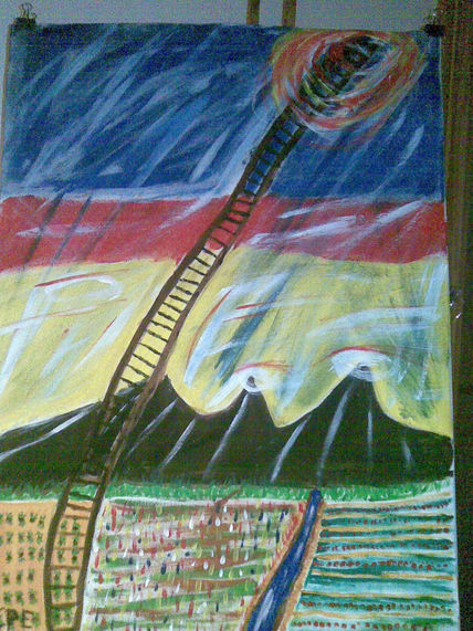 Escalera hacia  el...
