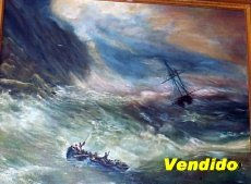 La Tormenta Oil Canvas Landscaping