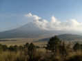 Popocatépetl humeante