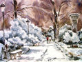 NIEVE EN EL RETIRO