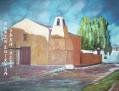 CAPILLA DE LA PUNTILLA Oil Canvas Landscaping