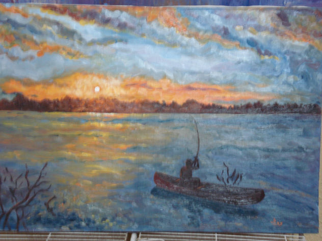 amanecer en la albufera