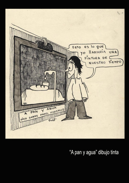 A pan y agua