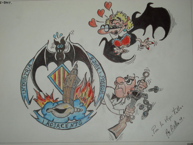 dibujo con lapices de colores