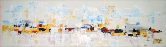 Suburbia Mixed media Canvas Others